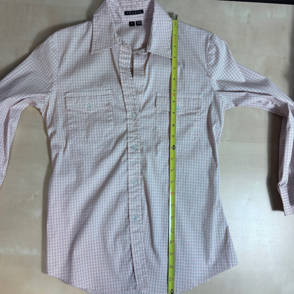 Theory Fitted Button Down Shirt - Picture 8 of 8
